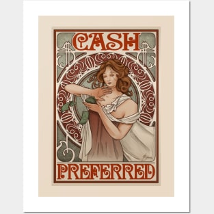 Cash Preferred. Posters and Art